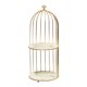 thumbnail image 1 of Estante Para Perfumes, Estante Para Exhibir Joyas De Maquillaje, Bandeja Para Cremas, Oro Blanco, 2 Niveles, 1 of 5