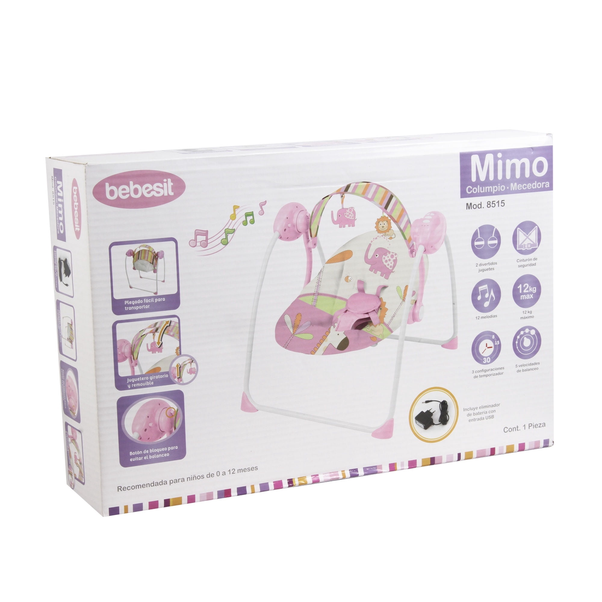 Silla nido 8515 Rosa