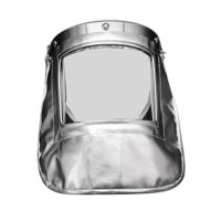 Magideal - Máscara De Protección De Soldador De Papel De Aluminio Protección De Cubierta De Protección De Soldador Tapa De Soldador Eléctrico Resistente A Altas
