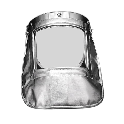Magideal - Máscara De Protección De Soldador De Papel De Aluminio Protección De Cubierta De Protección De Soldador Tapa De Soldador Eléctrico Resistente A Altas