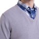 thumbnail image 4 of Sweater Cuello V Melange medio, 4 of 4