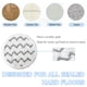 thumbnail image 4 of Paquete de 12 mopas compatibles con las almohadillas de repuesto para mopas a vapor Shark serie S7000, S7000, S7000AMZ, S7001TGT, mopas de fregado todo en uno Steam & Scrub para el modelo XKITP7000., 4 of 5