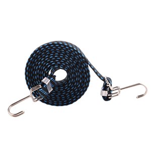 Magideal - Cuerda Elástica Para Bicicleta, Portaequipajes Para Bicicleta, Cuerda Portátil, Ligera, Multiusos, Correa Elástica, Cuerda Para Equipaje Para Viajes Y 2M