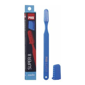 Cepillo De Dientes Phb Phb Super 8 Medio Pack X 2 Unidades