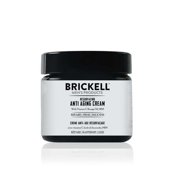 Crema facial Brickell rejuvenecedora para hombres, antienvejecimiento, 60 ml, vitamina C