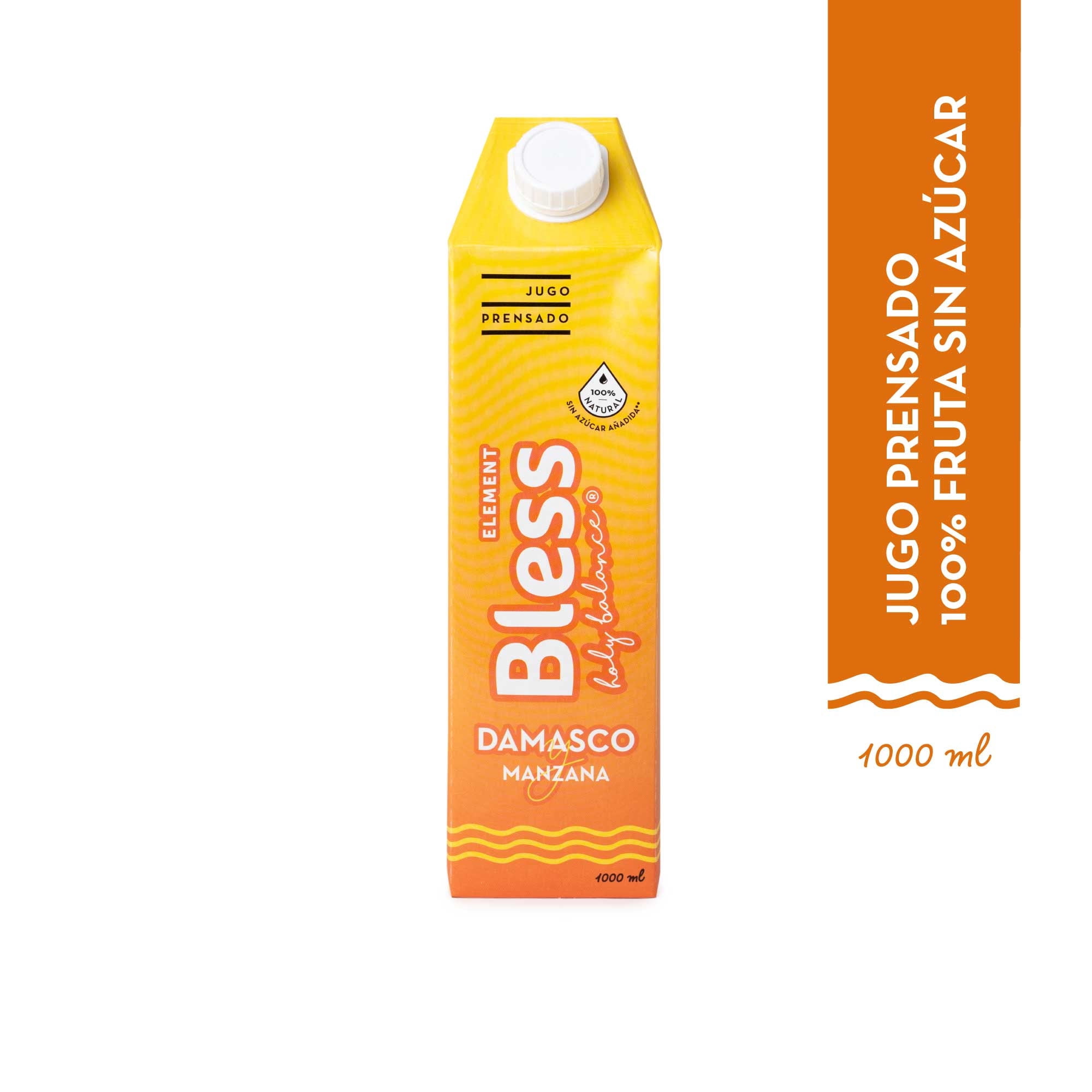 Jugo Element Bless Damasco Manzana Caja