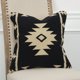 thumbnail image 5 of Almohada decorativa Rizzy Home T05808, relleno de polietileno, 45 x 45 cm, negro y blanco, 5 of 5