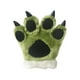thumbnail image 2 of Animales Palma Pata Guante Juguete Felpa Festival Regalos De Vacaciones Color Brillante Verde Suave, 2 of 5