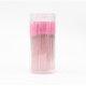 thumbnail image 1 of Xiao Hua Paquete de 100 Cepillos de Pestañas Desechables Rosas, con Caja de Almacenamiento, Peine de Cejas Desechable, Cepillo en Espiral Cepillo de Pestañas de color, 1 of 4