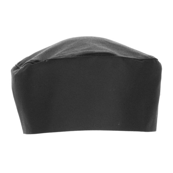 Gorro Chef Works, unisex, negro, poliéster/algodón, talla única