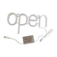 Magideal - Luz De Iluminación De Señal Abierta Led Luces De Exhibición De Tienda