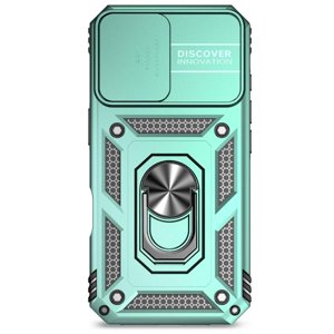 Estuche Gangxun Para Iphone 16, Soporte Giratorio 360°, Estilo Mecánico Y Magnético