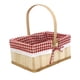 thumbnail image 3 of Canasto De Madera Para Pícnic, Accesorios Para Fotos, Cesto De Almacenamiento Para Playa, Pan Al Aire Libre, Pequeño, 3 of 3