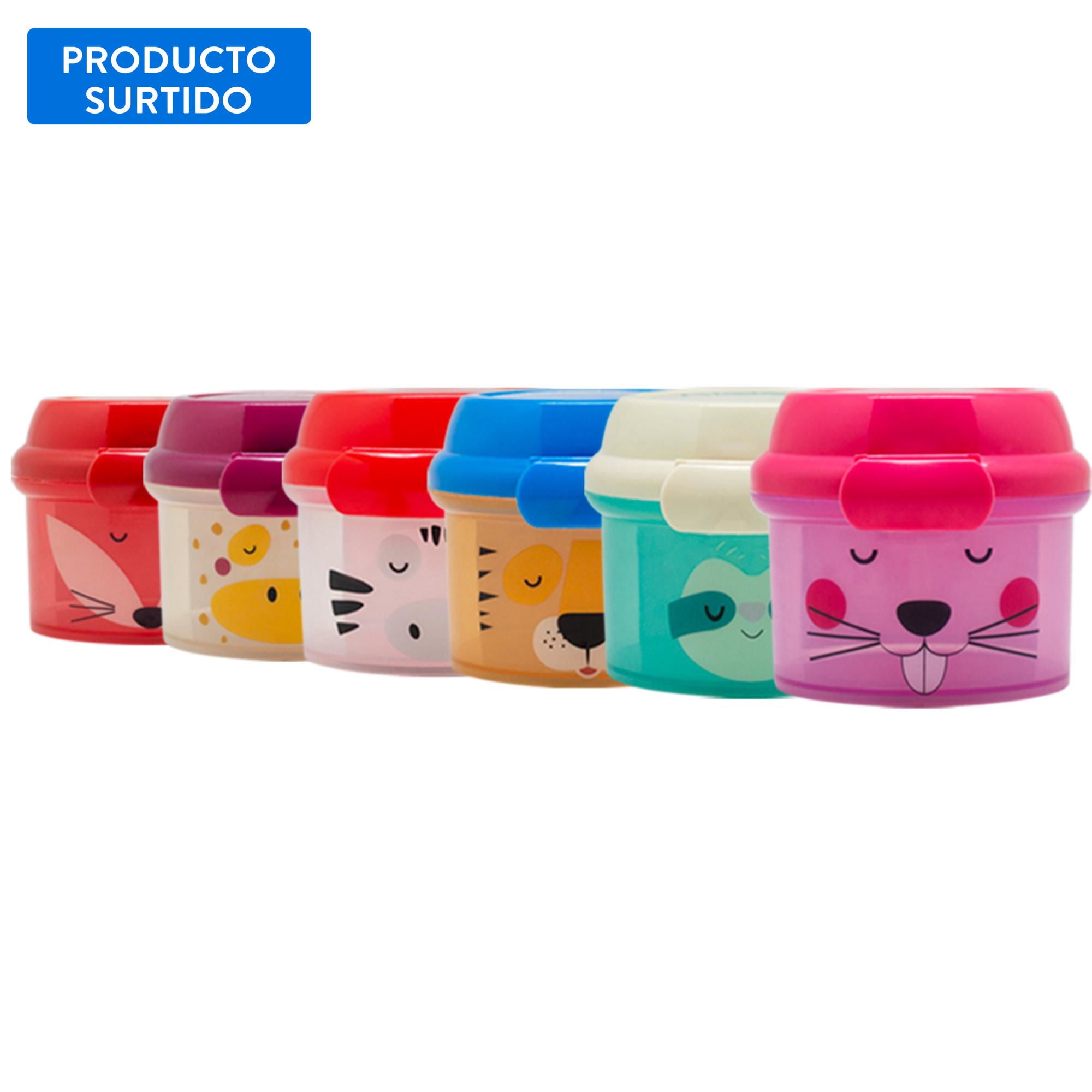 Hermético Infatil Kids Plastico 1 Pieza Surtido Kido