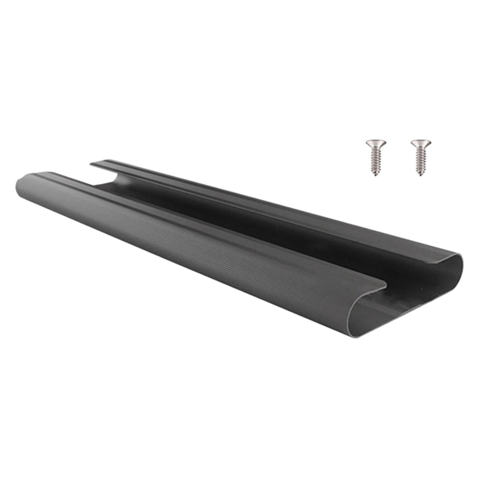 Magideal - Soporte Para Copas De Vino Debajo Del Estante, Estante Colgante Para Copas, Utensilios De Cocina De Metal, Fácil Instalación, Soporte Para Copas Para Gris