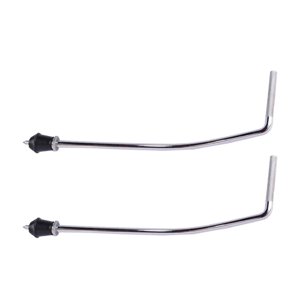 Magideal - 2X Patas De Tambor Herrajes Para Patas De Tambor Patas De Tom De Piso Profesionales Piezas De Percusión