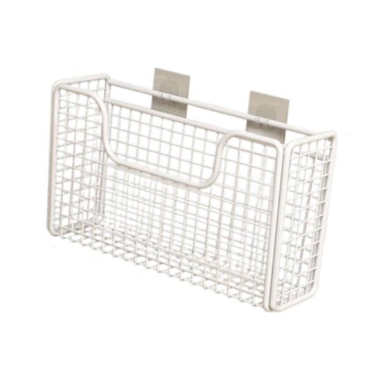 Uucntr - Organizador De Puerta De Armario De Cocina, Organizador De Despensa, Estante Para El Hogar, Dormitorio, Despensa, Blanco L