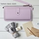 thumbnail image 3 of Cartera de mujer, cartera de mujer de piel sintética de gran capacidad., 3 of 5