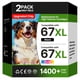 thumbnail image 1 of Cartuchos de tinta Acaves 67XL compatibles con HP 67 DeskJet/ENVY, 1 of 7