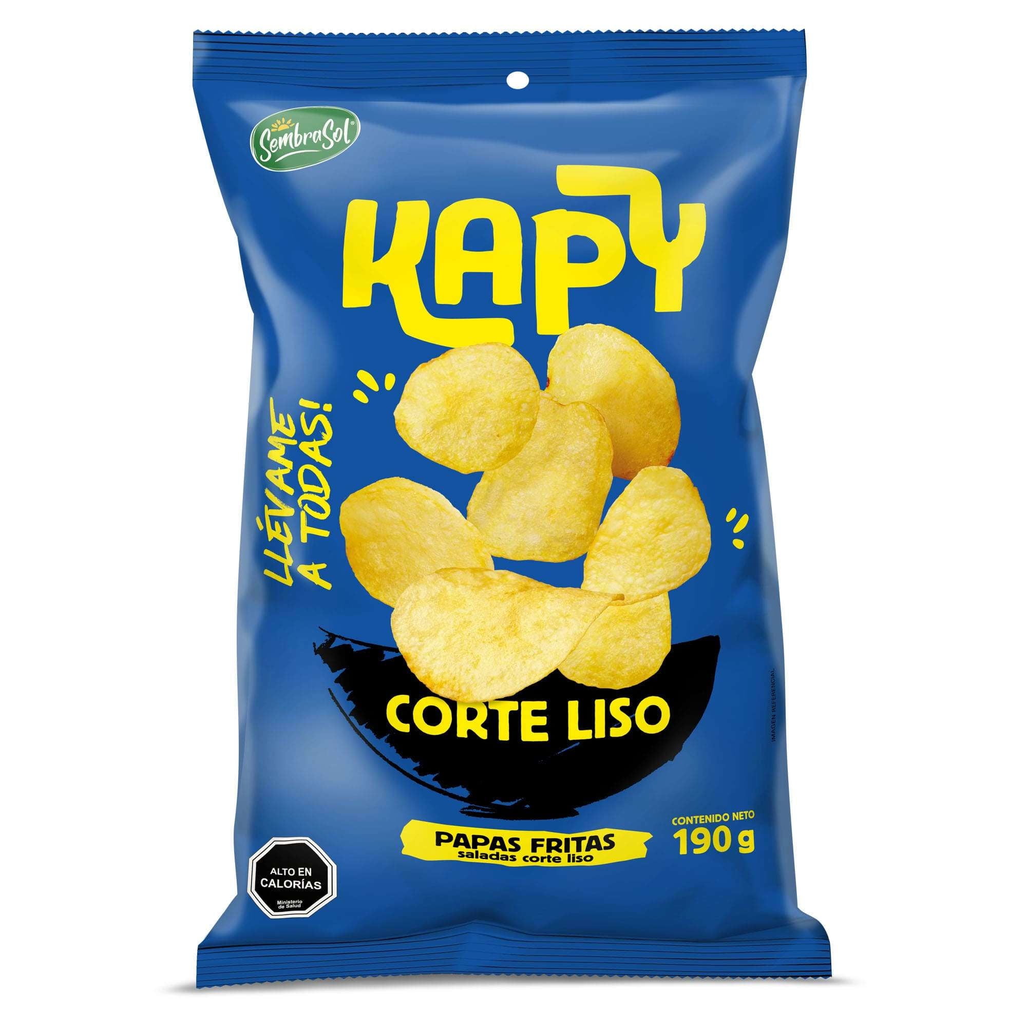 Papas Fritas Corte Liso 190 g Kapy