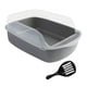 thumbnail image 2 of Caja De Arena Para Gatos Suministros Duraderos Para Mascotas Pequeñas Gatos De Interior Conejo Gris, 2 of 5