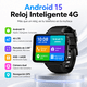 thumbnail image 4 of UBABAI  Smartwatch Android 15 4G LTE con SIM, Pantalla TFT 2.88", GPS, Cámara Dual y 4GB RAM 64GB ROM Negro, 4 of 15
