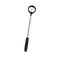 Ioensy - Golf Ball Retriever Sin Slip Golf Entrenamiento De Golf Telescópico Grof Garabber Herramienta Negro