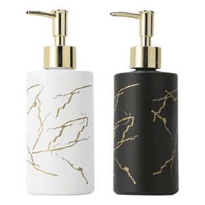 Genérico - Dispensador De Jabon Vidrio, Pack 2-Homey