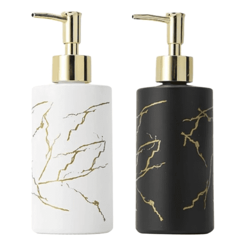 Genérico - Dispensador De Jabon Vidrio, Pack 2-Homey