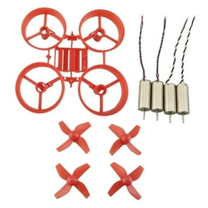 Genérico - Rc Quadcopter Frame Hélices Cw Ccw Motor Set Para Jjrc H36 Rc Drone Red