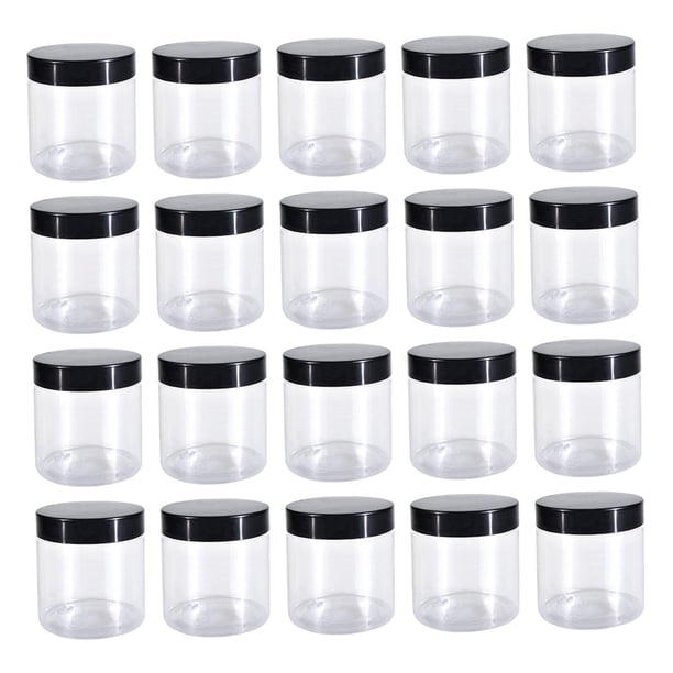 Tarro Vacío Para Mascotas Con Tapa, Contenedor De Cosméticos Para Nueces, Pasta, Humectantes, 20 Piezas, 300ml