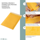 thumbnail image 2 of Pack 50 Sobre Kraft Acolchado Con Burbujas Para Envíos, 2 of 5
