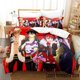 thumbnail image 1 of Kawaii Cute Girls Show By Rock! Bedding Set three-piece set Adult Kid Bedroom Duvet cover Sets Home Textiles Bed Sheets, 1 of 5