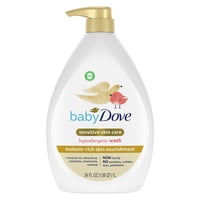 Baby Dove Sensitive Gel De Baño Para Bebés 1L Hipoalergénico Nutritivo