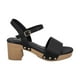 thumbnail image 1 of Sandalia Mujer Negro Verona Police, 1 of 6