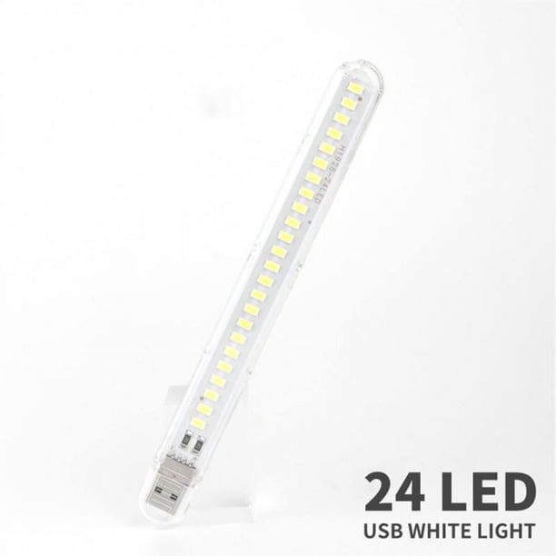 24LED Mini Portable Led Lights USB Night Light Book Light Eye Protection Reading Night Light Mobile Power Reading Night Light Gift For Girl/Boyfriend/Valentines/Easter