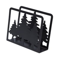 Bothyi - Servilletero Navideño Resistente Para Mesa De Comedor, Organizador De Pañuelos De Papel Negro, Estilo A