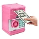 thumbnail image 3 of Alcancía infantil tipo caja fuerte rosa, 3 of 3