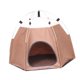 thumbnail image 2 of Tienda Para Mascotas Nido Verano Perrera Universal Casa Para Perros Para Acampar Gatos Cachorro Cachorro Marrón, 2 of 5