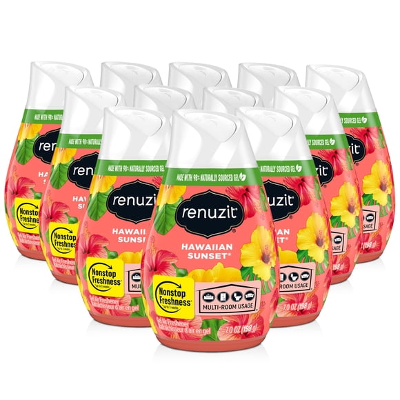 Ambientador Renuzit, gel sólido ajustable Hawaiian Sunset, 200 ml
