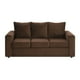 thumbnail image 1 of Sofa Kendy 3c Felpa 30 Chocolate, 1 of 6