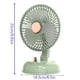 thumbnail image 4 of 1pc Portable Fan Rechargeable 180° Rotation, 10 Speeds Strong Airflow, Ultra Quiet, Portable Mini Desktop Fan, Free Angle Adjustable, Better Cooling, Small Personal Fan, Home Office Bedroom Travel, 4 of 4