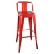 thumbnail image 2 of Set 4 Pisos Taburete De Bar 75 Cm Tolix Charles Rojo, 2 of 3