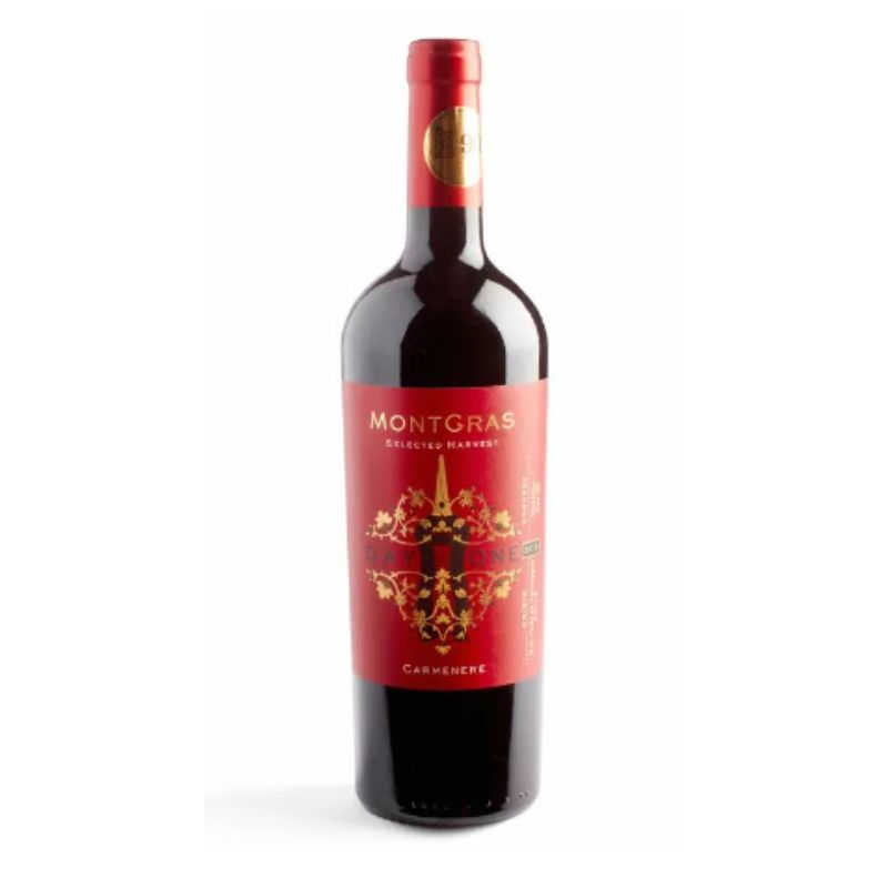 Vino Tinto Carmenere Day One 13.5º Botella 750 ml Montgras