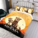 thumbnail image 3 of Mufasa Conjunto de sábanas temático, trío de piezas, cómodo y amigable con la piel, diseño único, regalo de decoración para el hogar para familiares, amigos y fans, 90 cm * 190 cm, 3 of 6