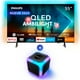 thumbnail image 1 of QLED Ambilight TV 55PUD8250 + BT Speaker TAX2707, 1 of 3