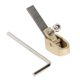 thumbnail image 1 of Plano De Latón Violín Para Hacer Luthier Herramienta Carpintería Pulgar Plano Golden XXS, 1 of 5