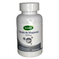 Springlife - Citrato De Magnesio - 200Mg - 60 Capsulas