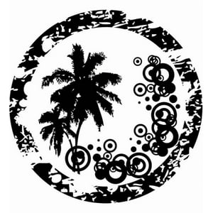 Rienda Libre Graphics - Decomural Palm Trees Seaside Ws-15497