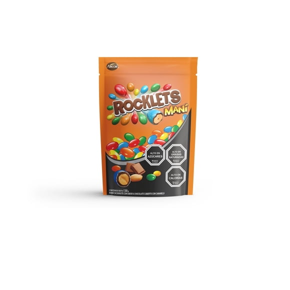 Chocolate Rocklets Maní, 130 g